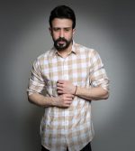 پیراهن چهارخونه پفکی